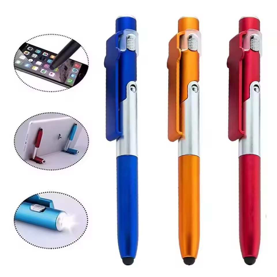 Stationery Supplier - 4 IN 1 Multifunction Touch Pen