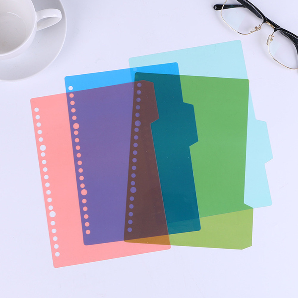 Index Tab Divider - 12Sets Colorful Index Dividers Professional Plastic