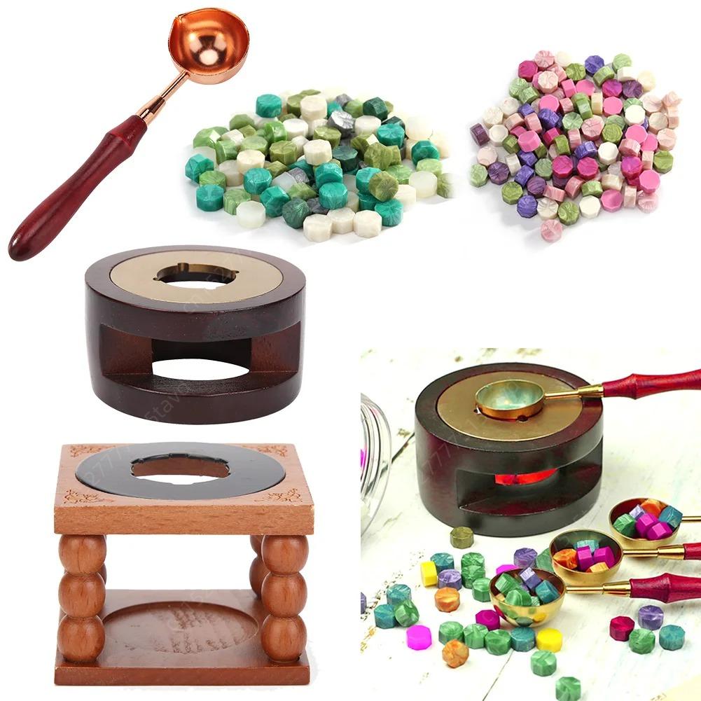 Wax Seal Stamp Kit - Retro Sealing Wax Furnace Stove Pot