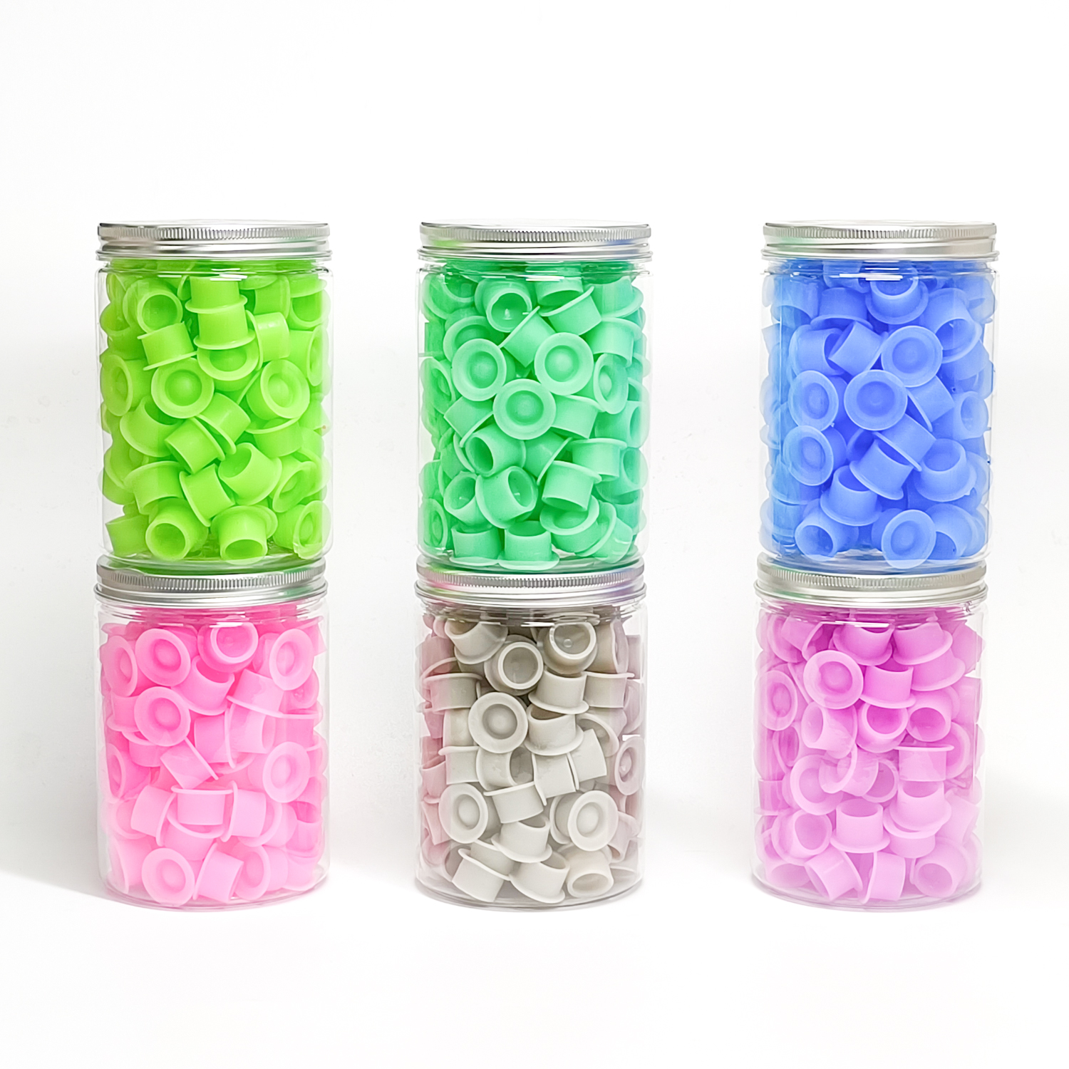 Calligraphy Ink Bottle - 100Pcs Disposable Canned Silicone Tattoo Ink