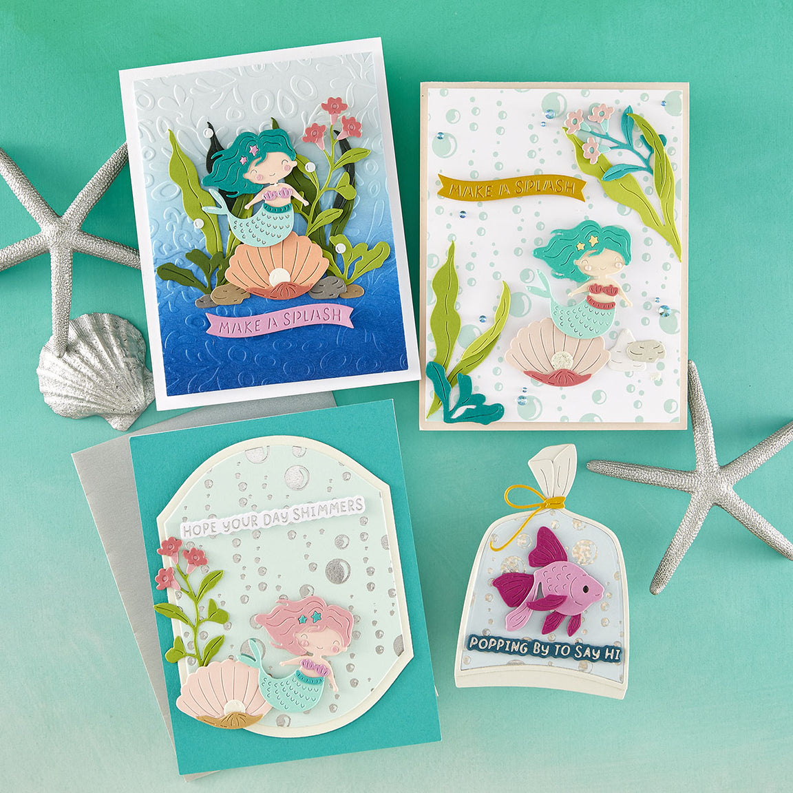 Diving Ocean Splash Fish Folde - Wax Seal Stamp Kit recension och pris