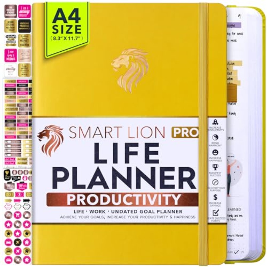 Life Planner - Undated Daily W - Planner Weekly Budget recension och pris