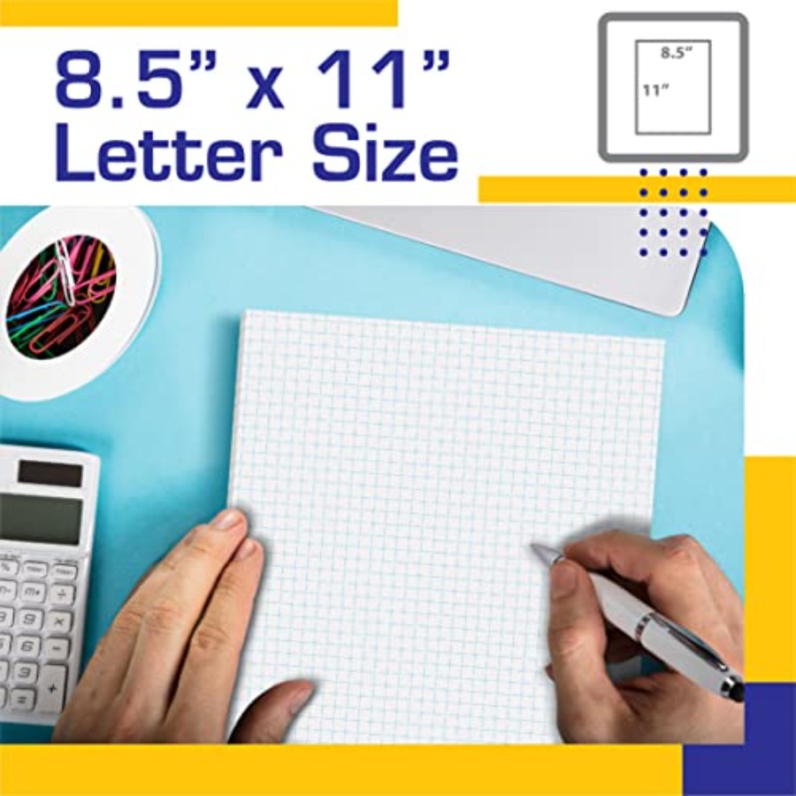 Graph Paper Pad 8.5 x 11 50 Sh - Graph Paper Pad recension och pris