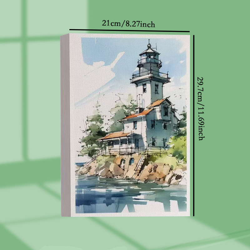 A4 Watercolor Paper 20/50Pcs W - Cardstock Paper Pack recension och pris