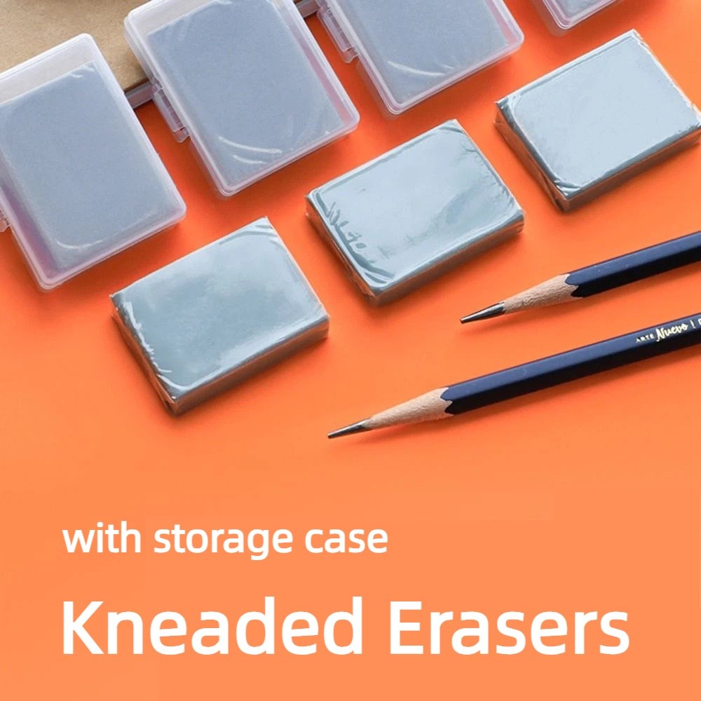 4Pcs Soft Sketching Erasers Mo - Rubber Eraser Kneaded recension och pris
