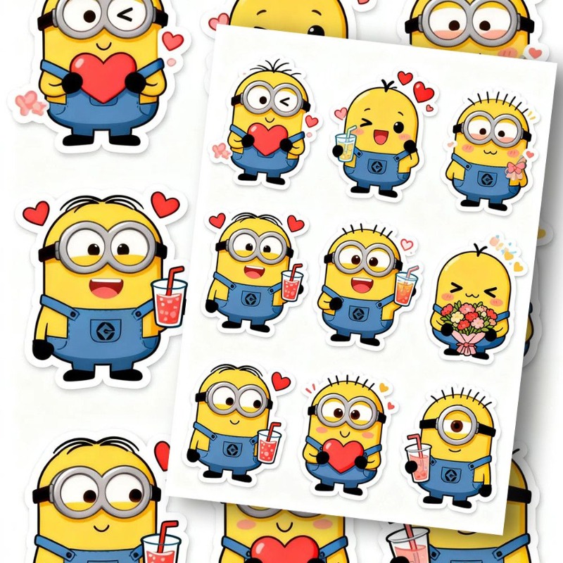 New Minions Despicable Me Kevi - Memo Pad Sticky recension och pris
