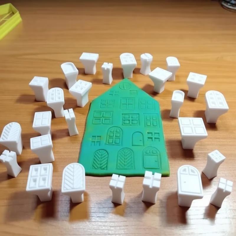 25pcs Plastic Clay Stamp & Mol - Wax Seal Stamp Kit recension och pris