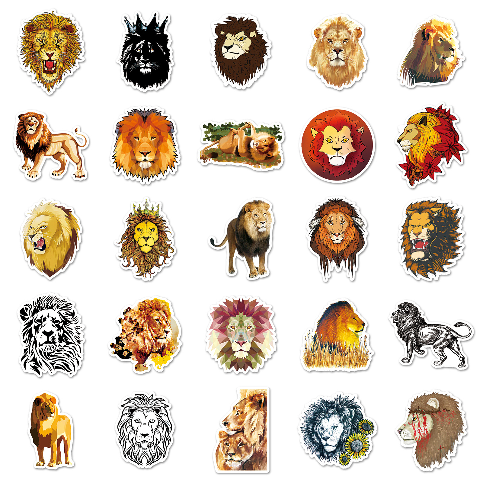 50-Pack Lion Graffiti Stickers - Lion Stationery & Office Supply(Kunshan)Co.Ltd recension och pris