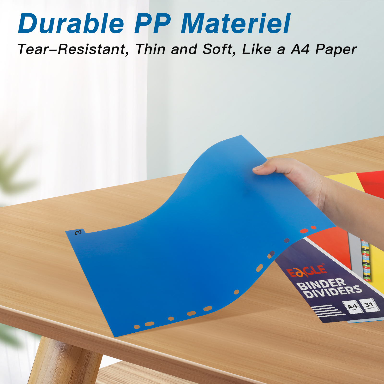 EAGLE A4 Binder Index Divider  - Index Tab Divider recension och pris