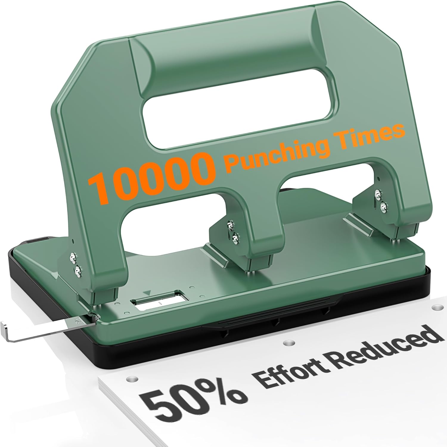 Heavy Duty 3 Hole Punch, 40-Sh - Paper Punch 3 Hole recension och pris