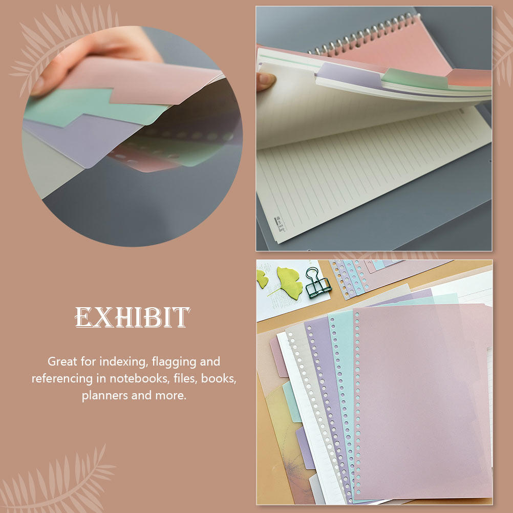 20Pcs Index Dividers with Writ - Index Tab Divider recension och pris