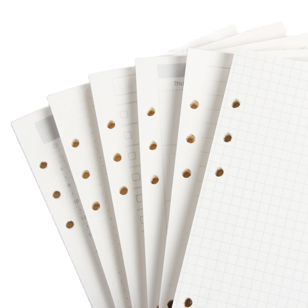 Diary 2025 Classic 6 Holes Bin - Notebook Dotted A5 recension och pris
