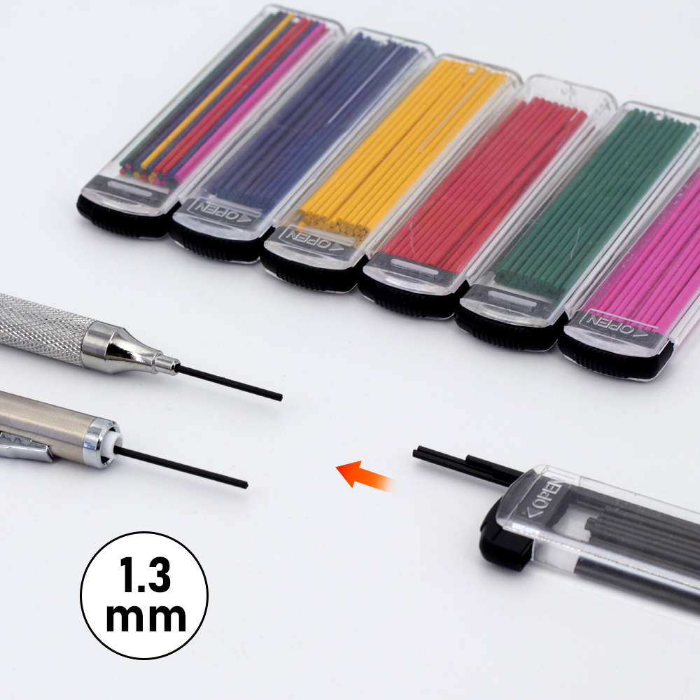 30Pcs/1Box 1.3MM Automatic Pen - Mechanical Pencil Lead recension och pris