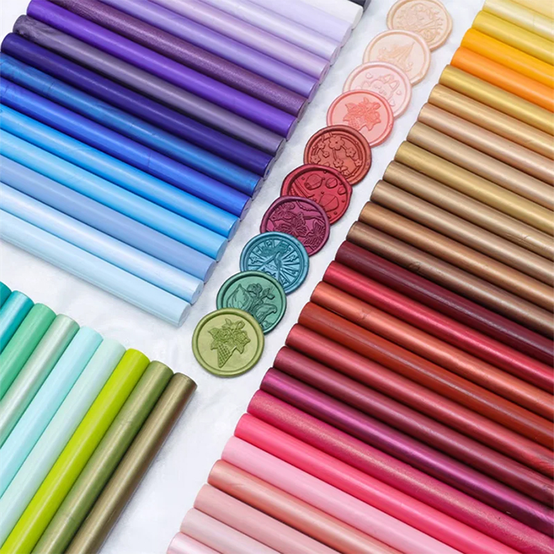 6Pcs Wax Seal Sticks 26Colors  - Wax Seal Stamp Kit recension och pris