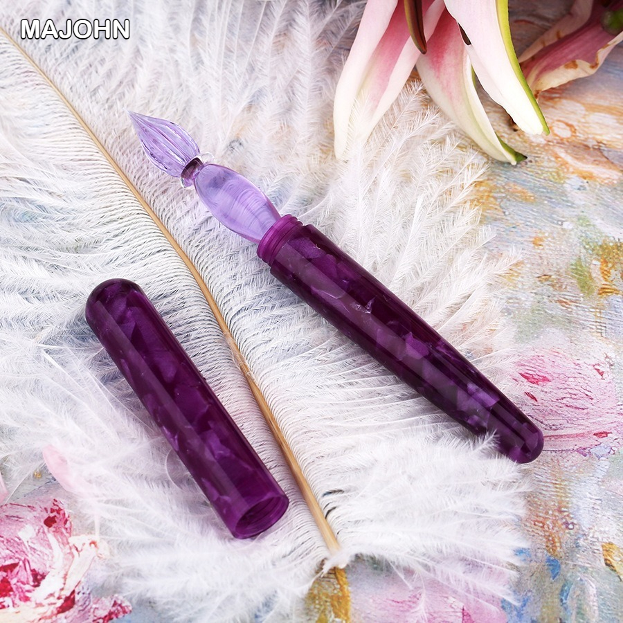 MAJOHN N10 Resin Handmade Glas - Office Stationery Supply Business recension och pris