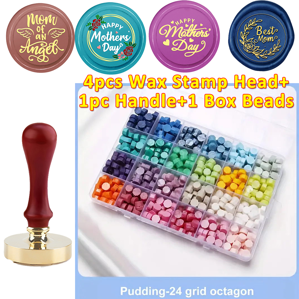 Mother's Day Wax Seal Stamp Se - Wax Seal Stamp Kit recension och pris