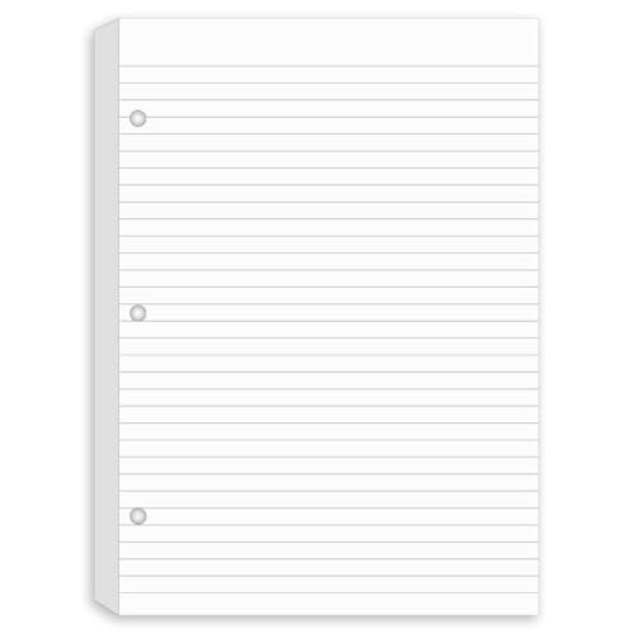 3 Pack Half Letter Lined Paper - Paper Punch 3 Hole recension och pris