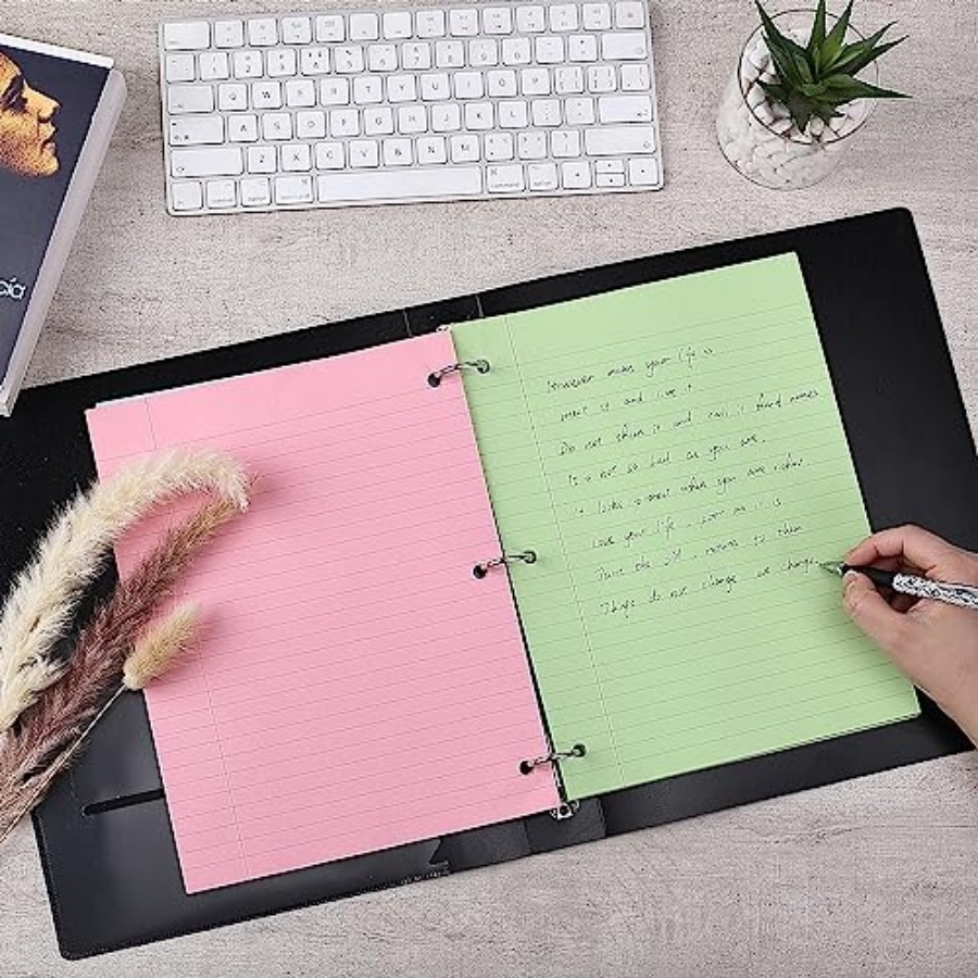 Mr. Pen- Colored Loose Leaf Pa - Paper Punch 3 Hole recension och pris