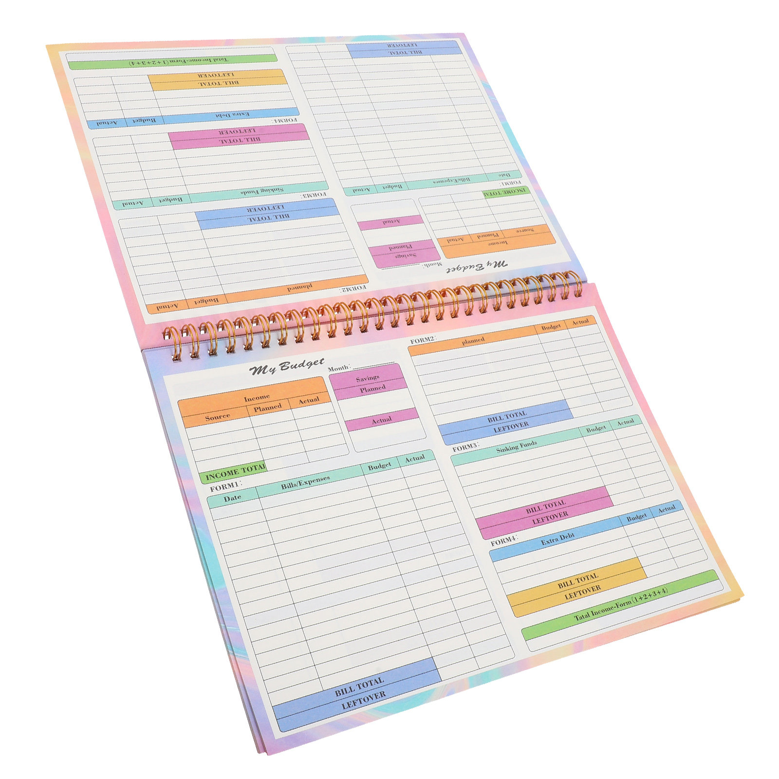 B5 Financial Ledger Daily Week - Planner Weekly Budget recension och pris