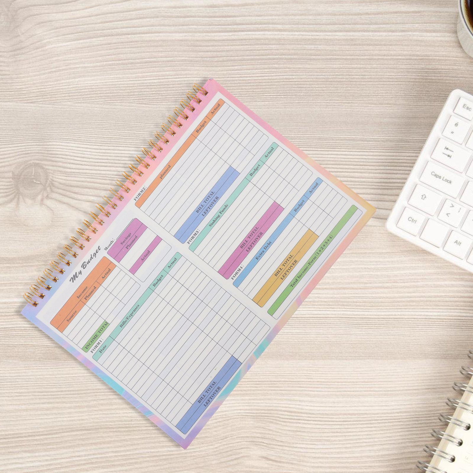 B5 Financial Ledger Daily Week - Planner Weekly Budget recension och pris