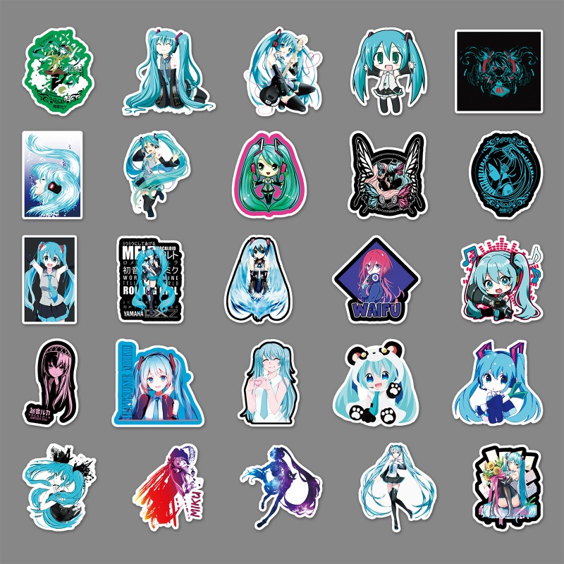 Hatsune Miku Graffiti Stickers - Memo Pad Sticky recension och pris