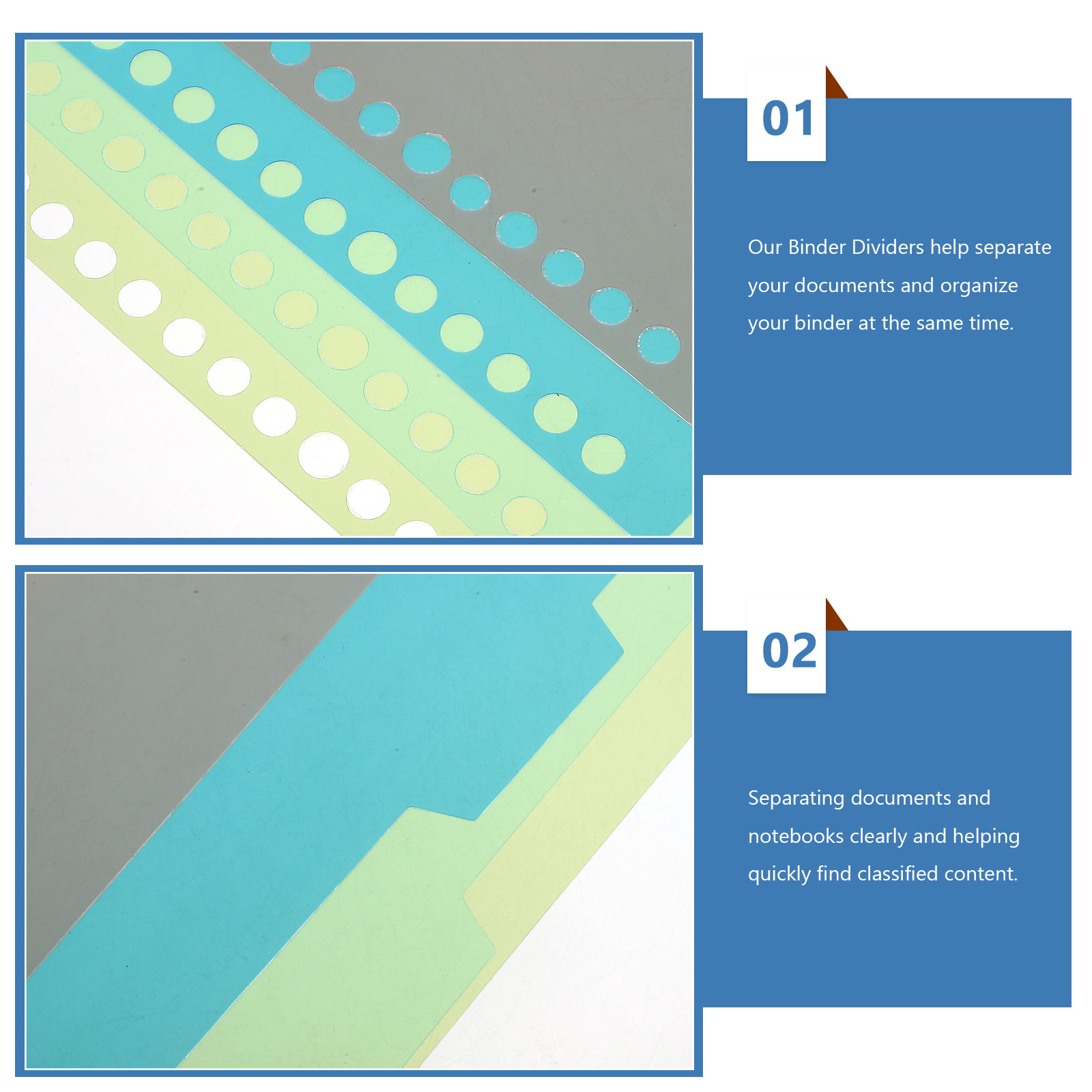 32Pcs Binder Dividers Index Ta - Index Tab Divider recension och pris