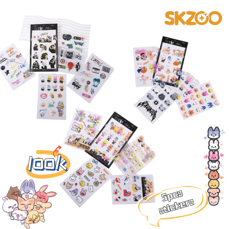 Skzoo Stray Kids Anime Cartoon - Memo Pad Sticky recension och pris