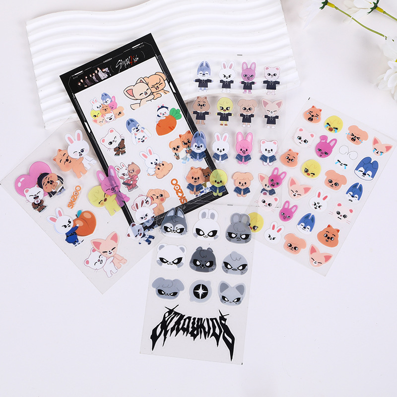 Skzoo Stray Kids Anime Cartoon - Memo Pad Sticky recension och pris