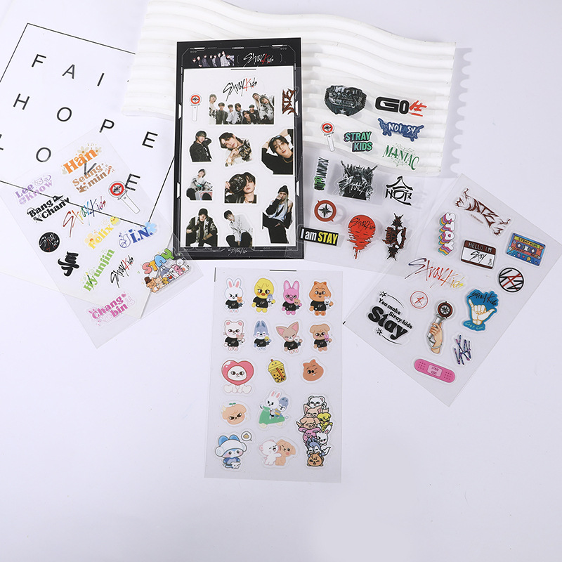Skzoo Stray Kids Anime Cartoon - Memo Pad Sticky recension och pris
