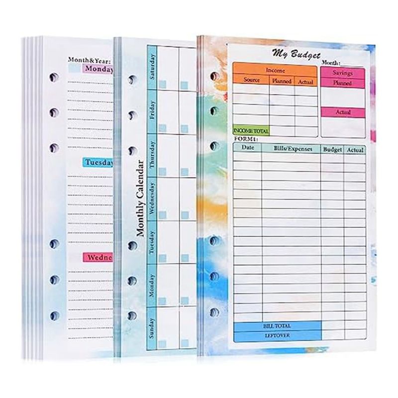 82 Sheets A6 Budget Planner Re - Planner Weekly Budget recension och pris