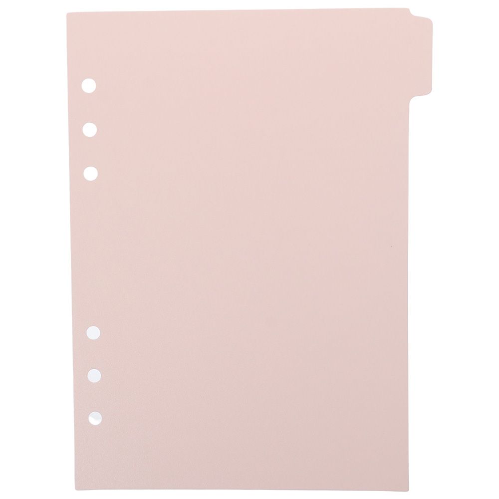 6 PCS A5 Binder Divider,Pink 6 - Index Tab Divider recension och pris