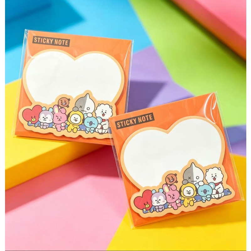 BT21 Creative Cute Sticky Note - Memo Pad Sticky recension och pris