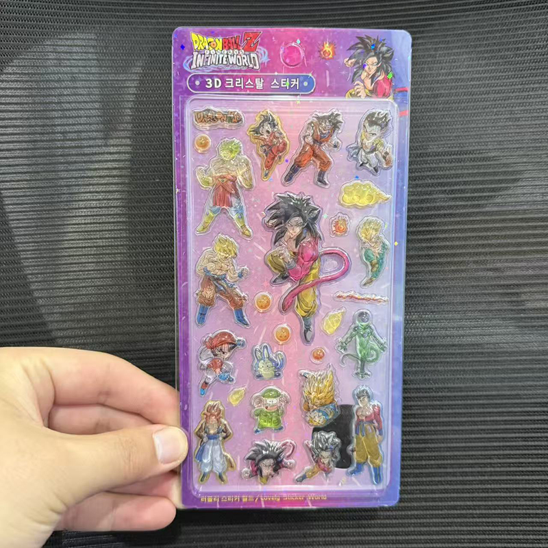 New 3d Crystal Stickers 4-40pc - Memo Pad Sticky recension och pris