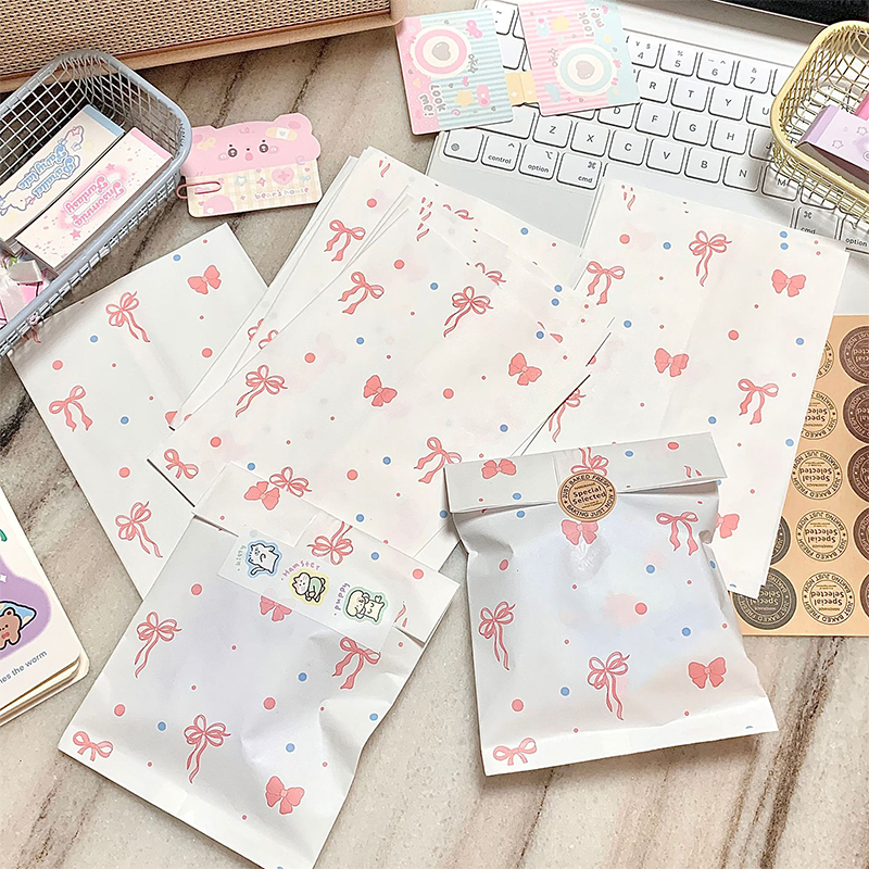50pcs Pink Bowknot Heart Paper - Cardstock Paper Pack recension och pris