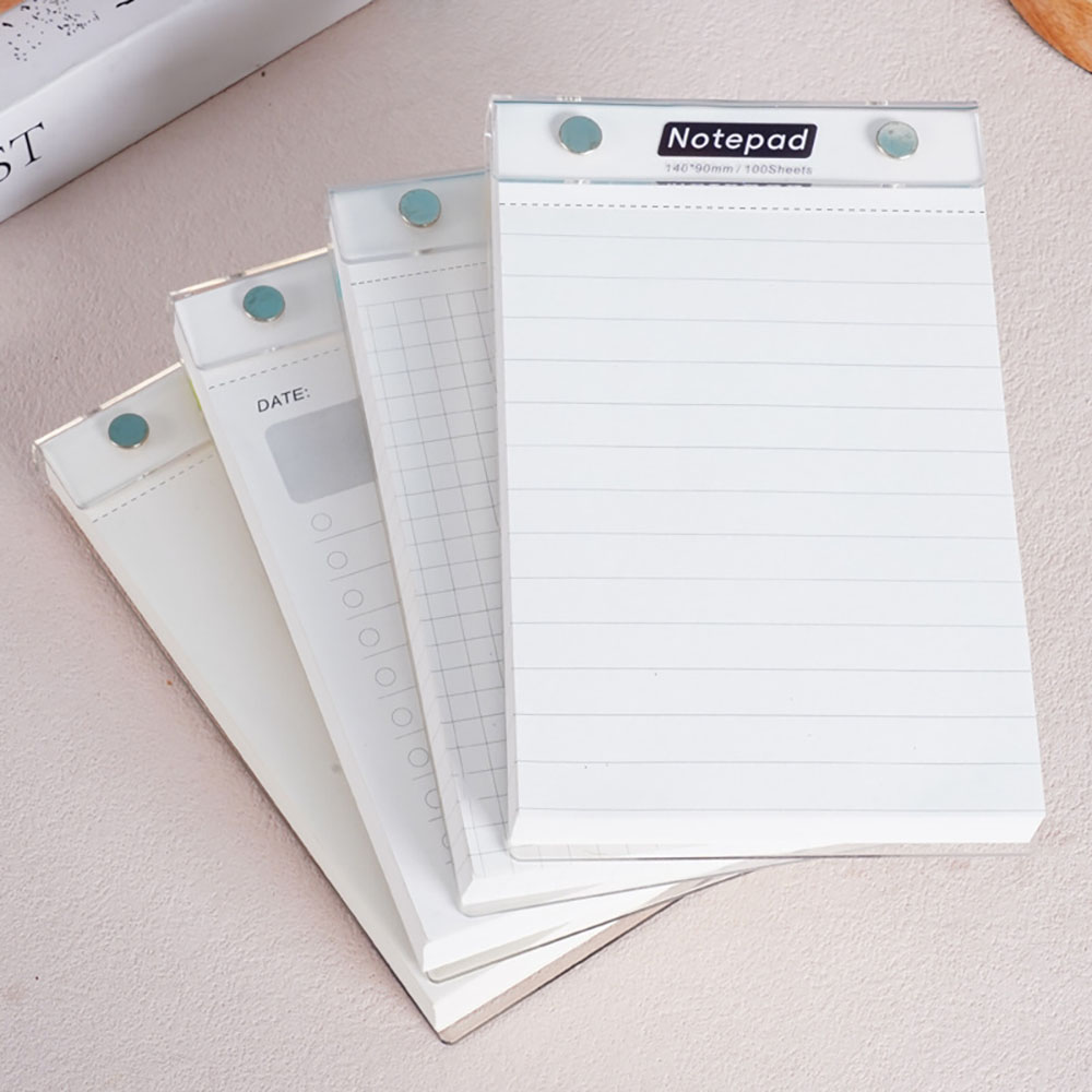 Acrylic hard shell memo pad, r - Graph Paper Pad recension och pris