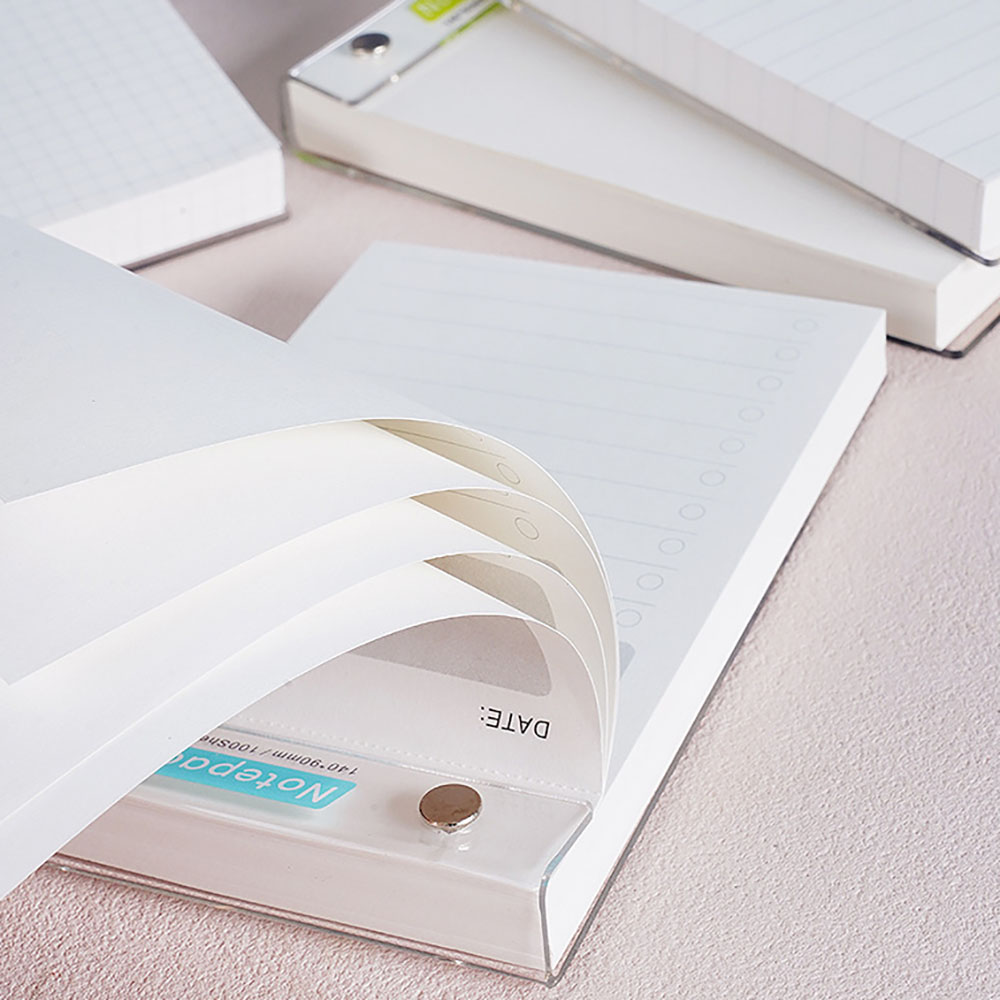 Acrylic hard shell memo pad, r - Graph Paper Pad recension och pris