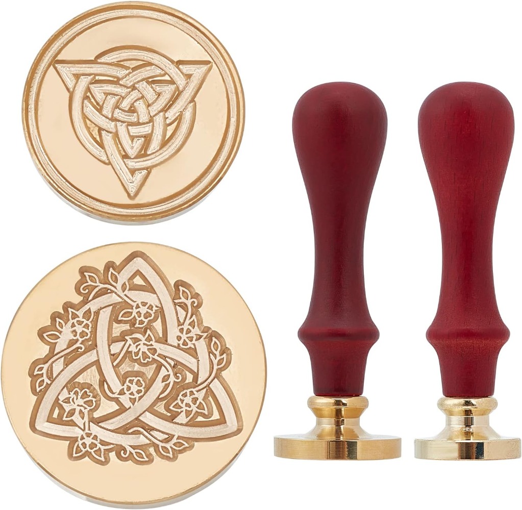 2 Set Celtic Knot Wax Seal Sta - Wax Seal Stamp Kit recension och pris