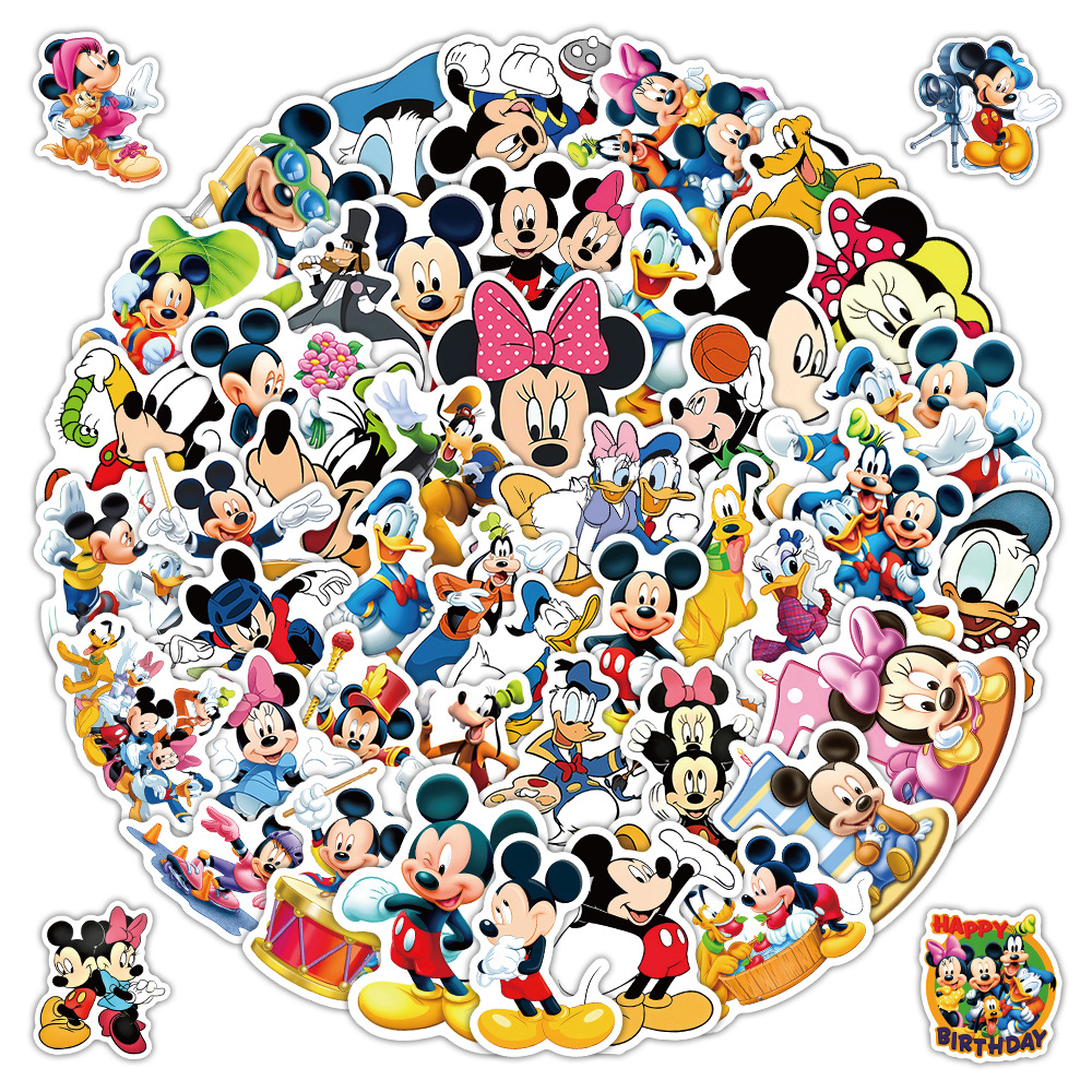 52PCS Disney Classic Anime Mic - Memo Pad Sticky recension och pris