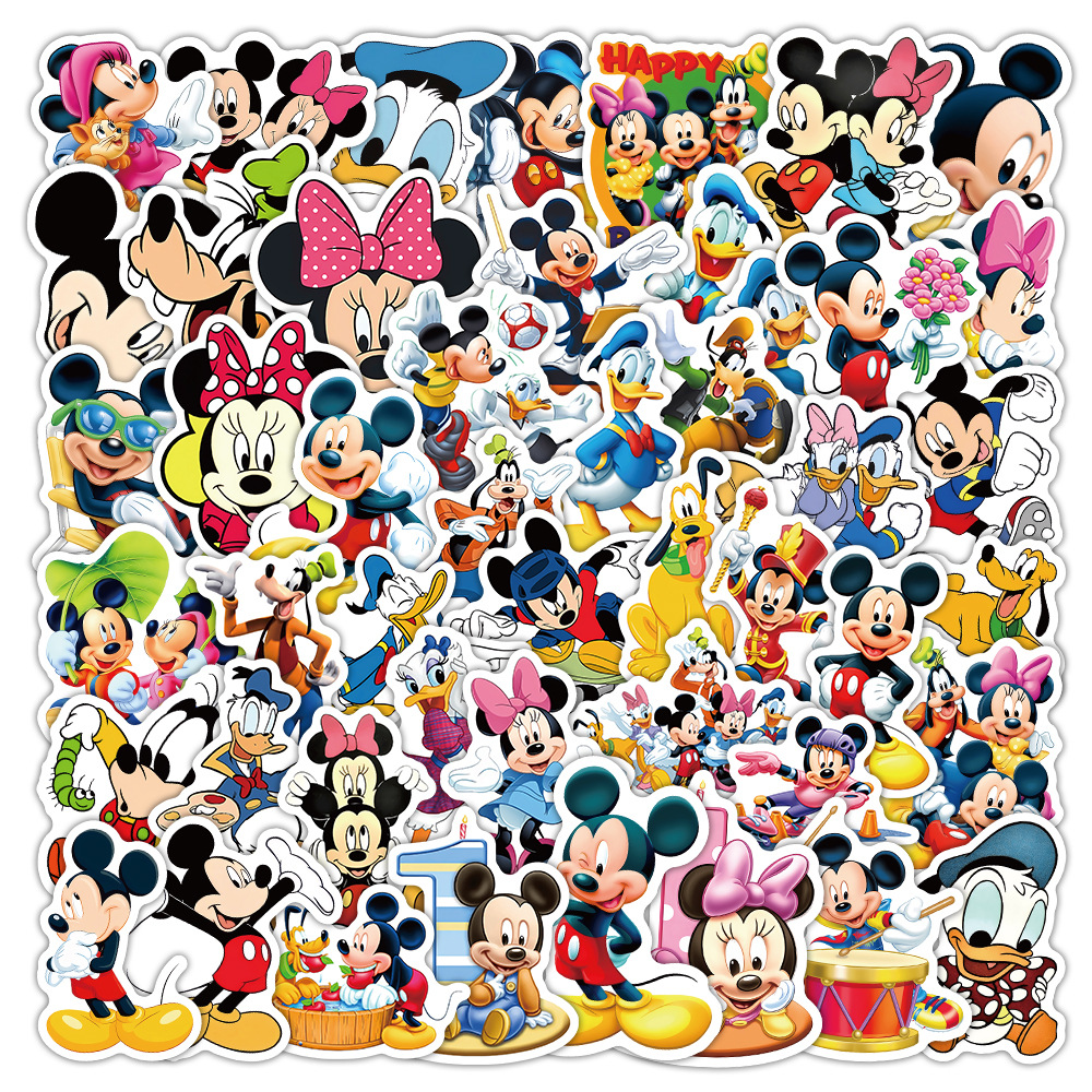 52PCS Disney Classic Anime Mic - Memo Pad Sticky recension och pris