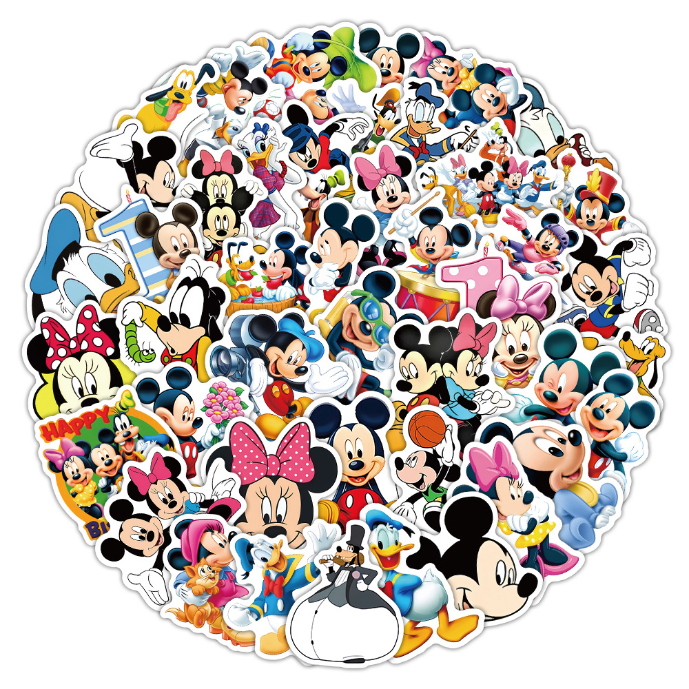 52PCS Disney Classic Anime Mic - Memo Pad Sticky recension och pris