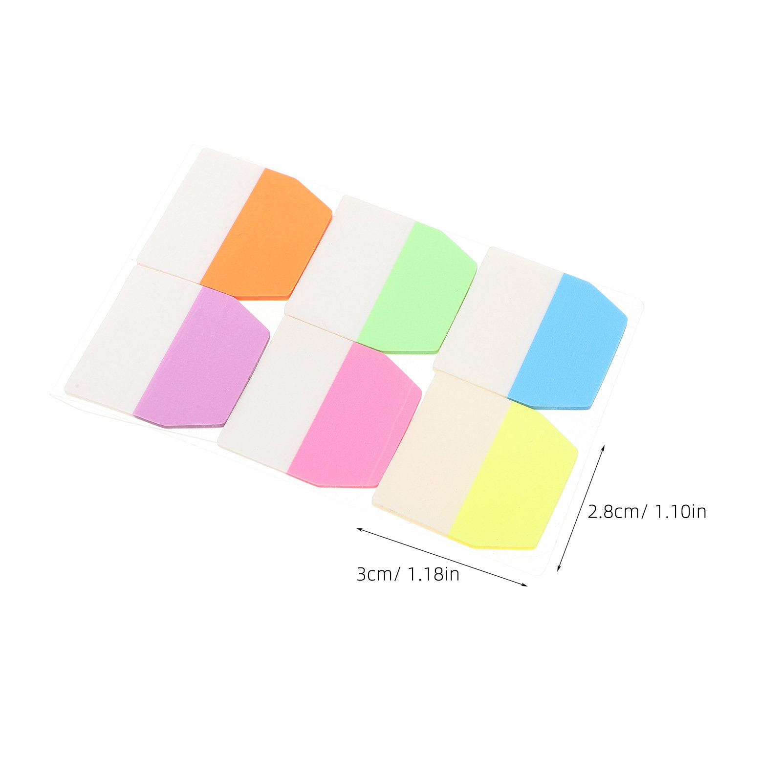 3Sets Colored Sticky Index Tab - Index Tab Divider recension och pris