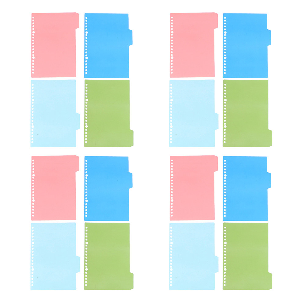 12Sets Colorful Index Dividers - Index Tab Divider recension och pris