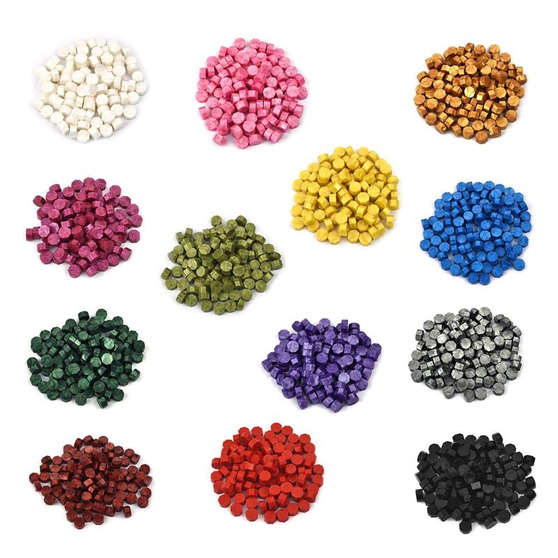 100Pcs Retro Sealing Wax Color - Wax Seal Stamp Kit recension och pris