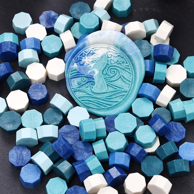 100Pcs Retro Sealing Wax Color - Wax Seal Stamp Kit recension och pris