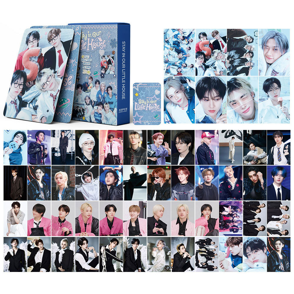 55PCS KPOP new Stray Kids Albu - Cardstock Paper Pack recension och pris