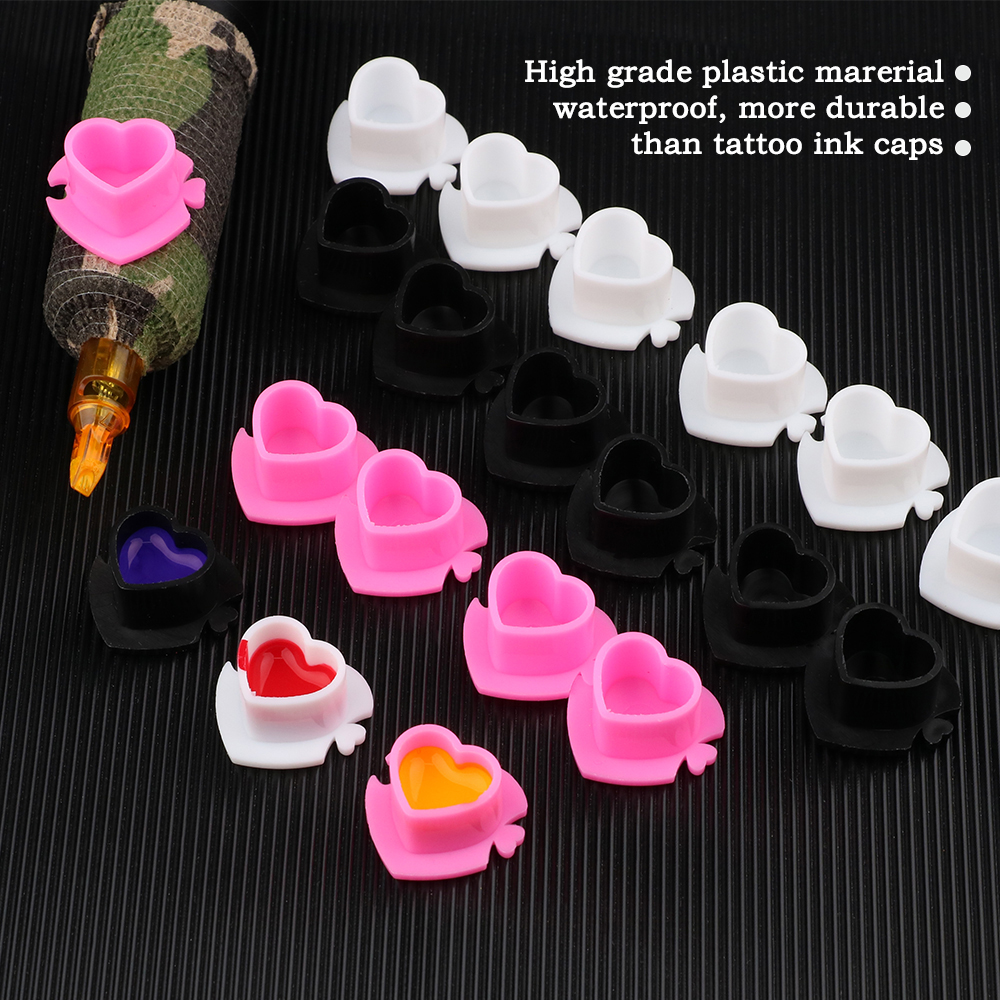 50pcs Tattoo Ink Cups Disposab - Calligraphy Ink Bottle recension och pris