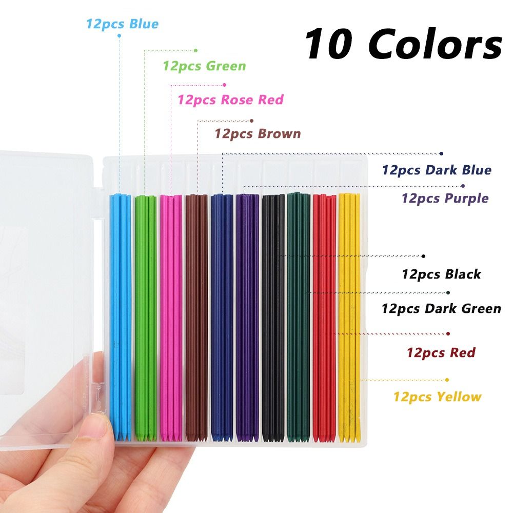 120pcs 2.0mm Lead Pencil Refil - Mechanical Pencil Lead recension och pris