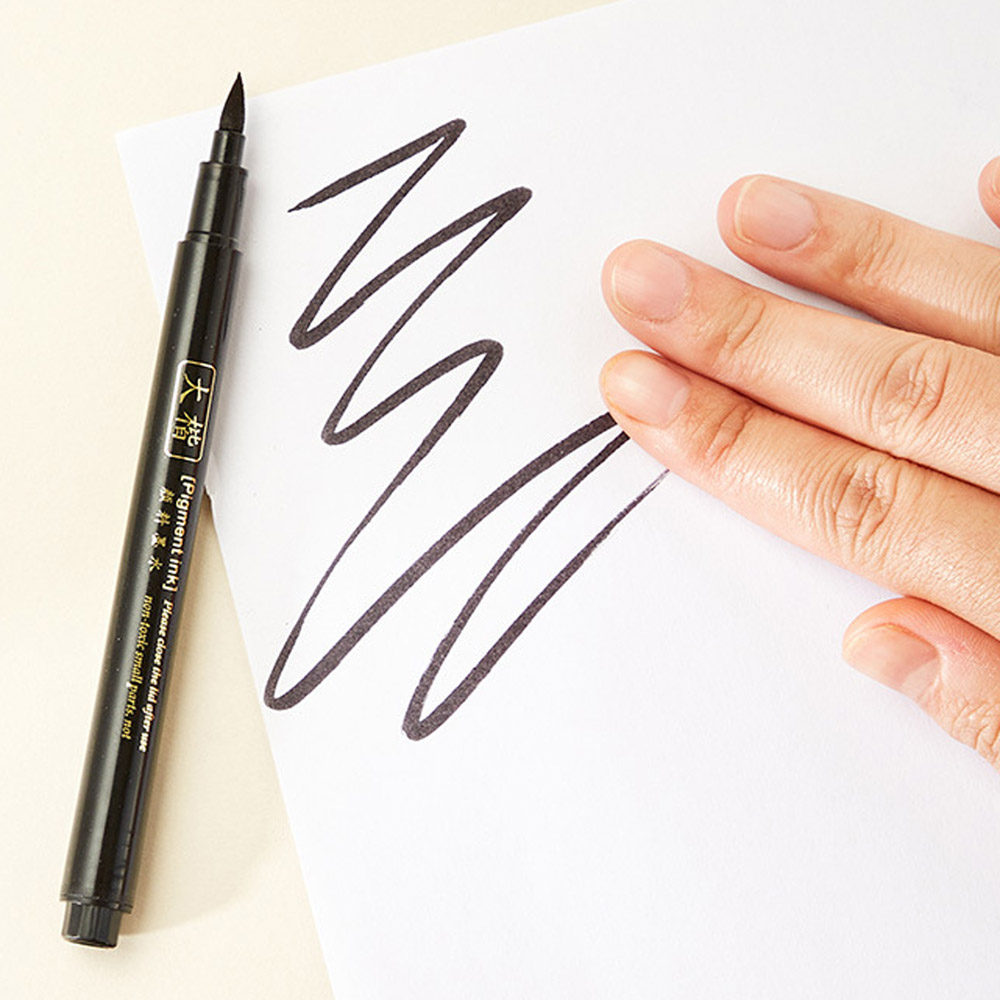 4pc Brush Pen Calligraphy Pen  - Stationery Supplier recension och pris