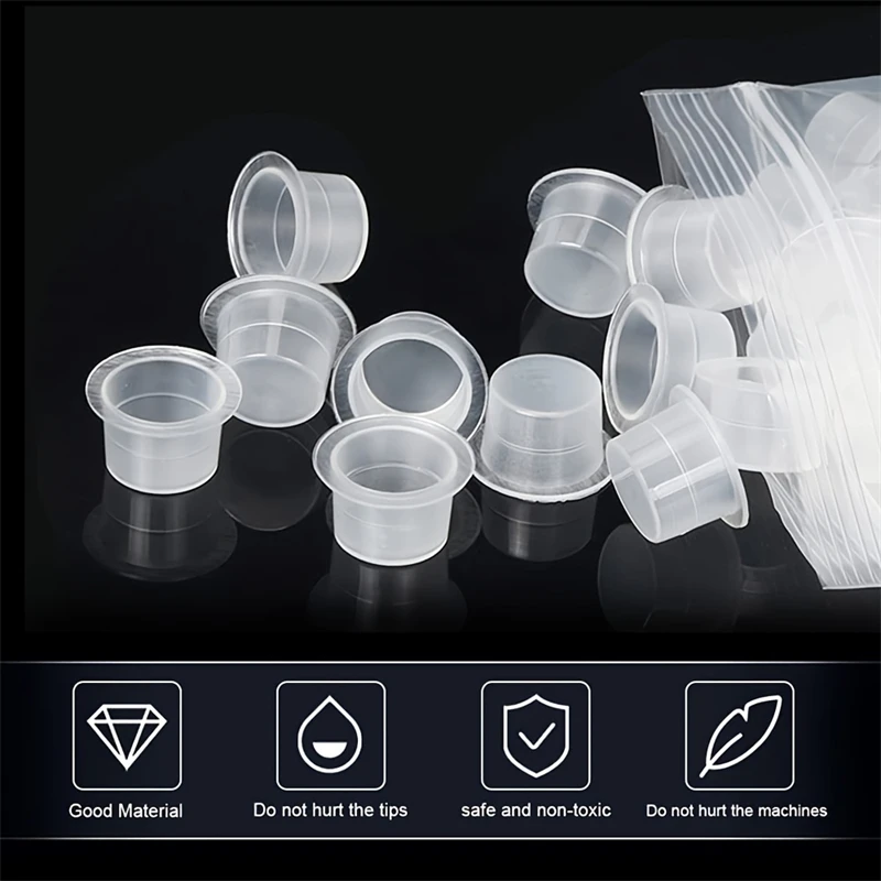 100pcs Disposable Tattoo Ink C - Calligraphy Ink Bottle recension och pris