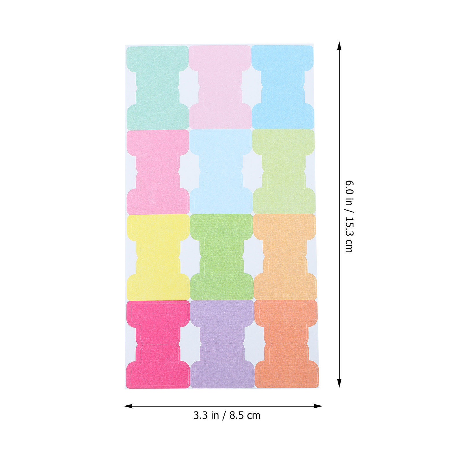 20 Sheets Lightweight Portable - Index Tab Divider recension och pris